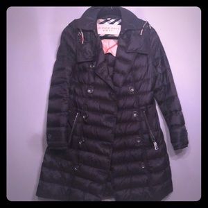 Burberry Brit down coat with hood